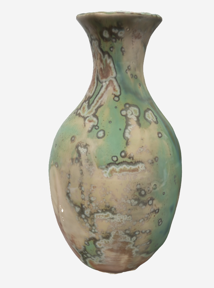 View the 3D vase in augmented reality